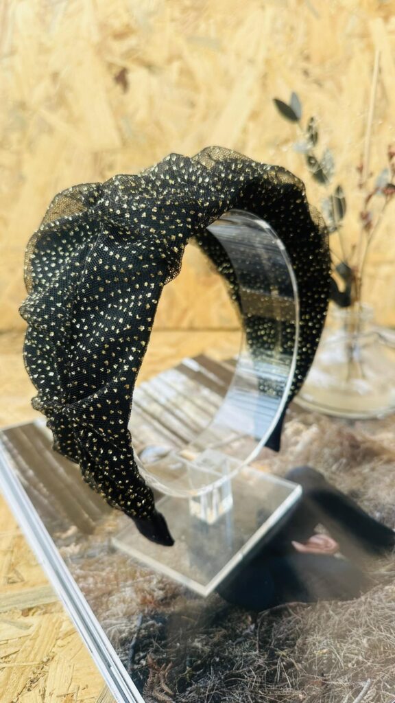 קשת לשיער – פרינסס שחור (1)