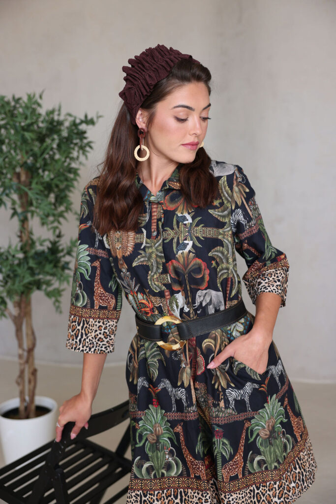 סרט לשיער – 'קרפ' – אדמה (3)