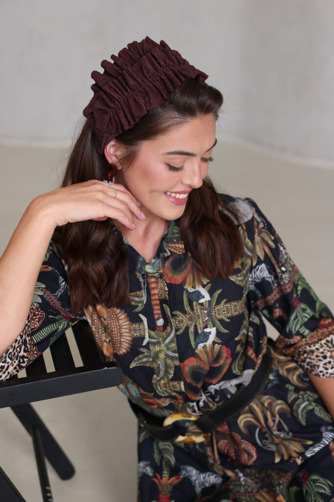 סרט לשיער – 'קרפ' – אדמה