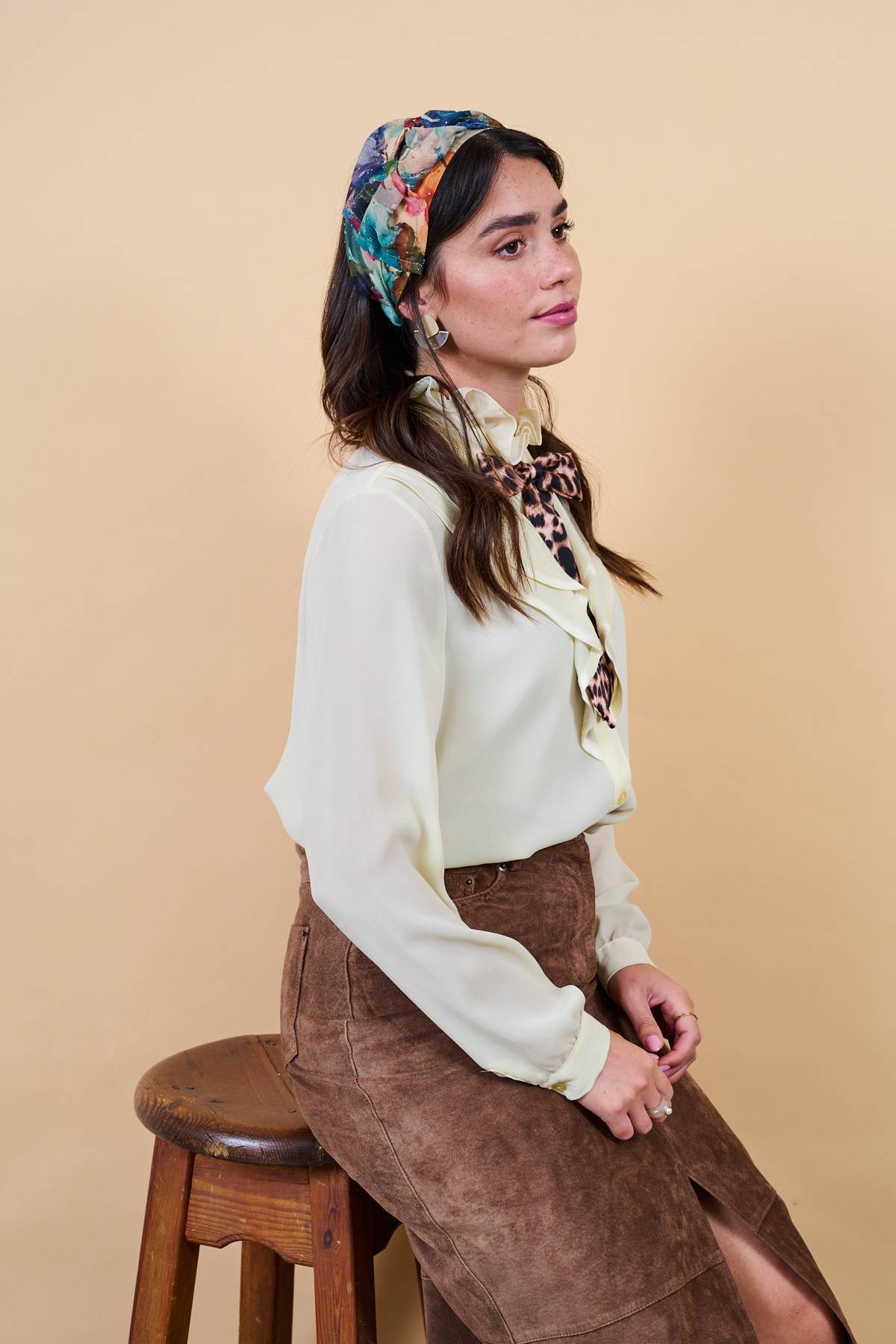 סרט לשיער - 'נינה' - צבעוני