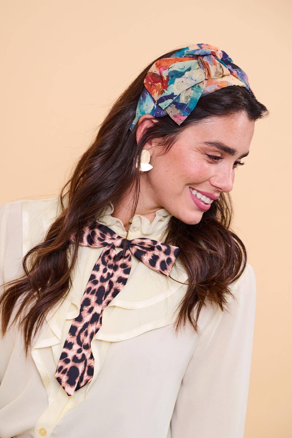 קשת לשיער - 'נינה' - צבעוני