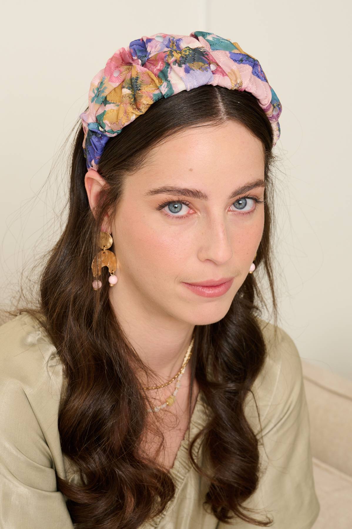 קשת לשיער - 'אביב' - ורוד