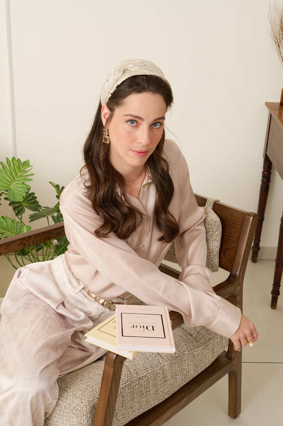 קשת לשיער - 'דיסקו' - סילבר